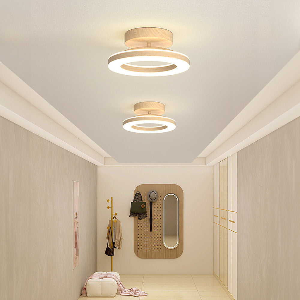 Modern Glow Disc Ceiling Light - Design con Luce Neutra