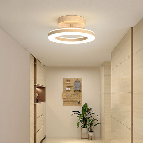 Modern Glow Disc Ceiling Light - Neutral Glow Design