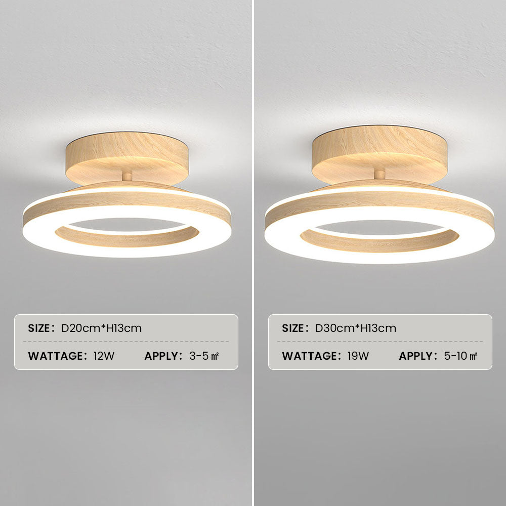 Modern Glow Disc Ceiling Light - Design con Luce Neutra