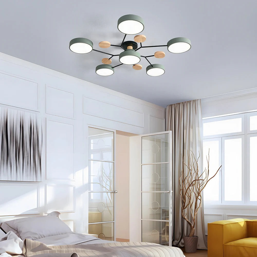 Lampadario Moderno a LED per Soffitto per Soggiorno