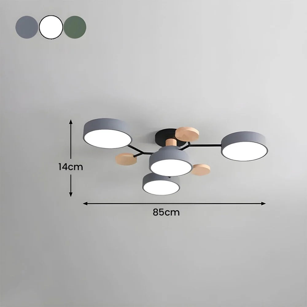 Lampadario Moderno a LED per Soffitto per Soggiorno