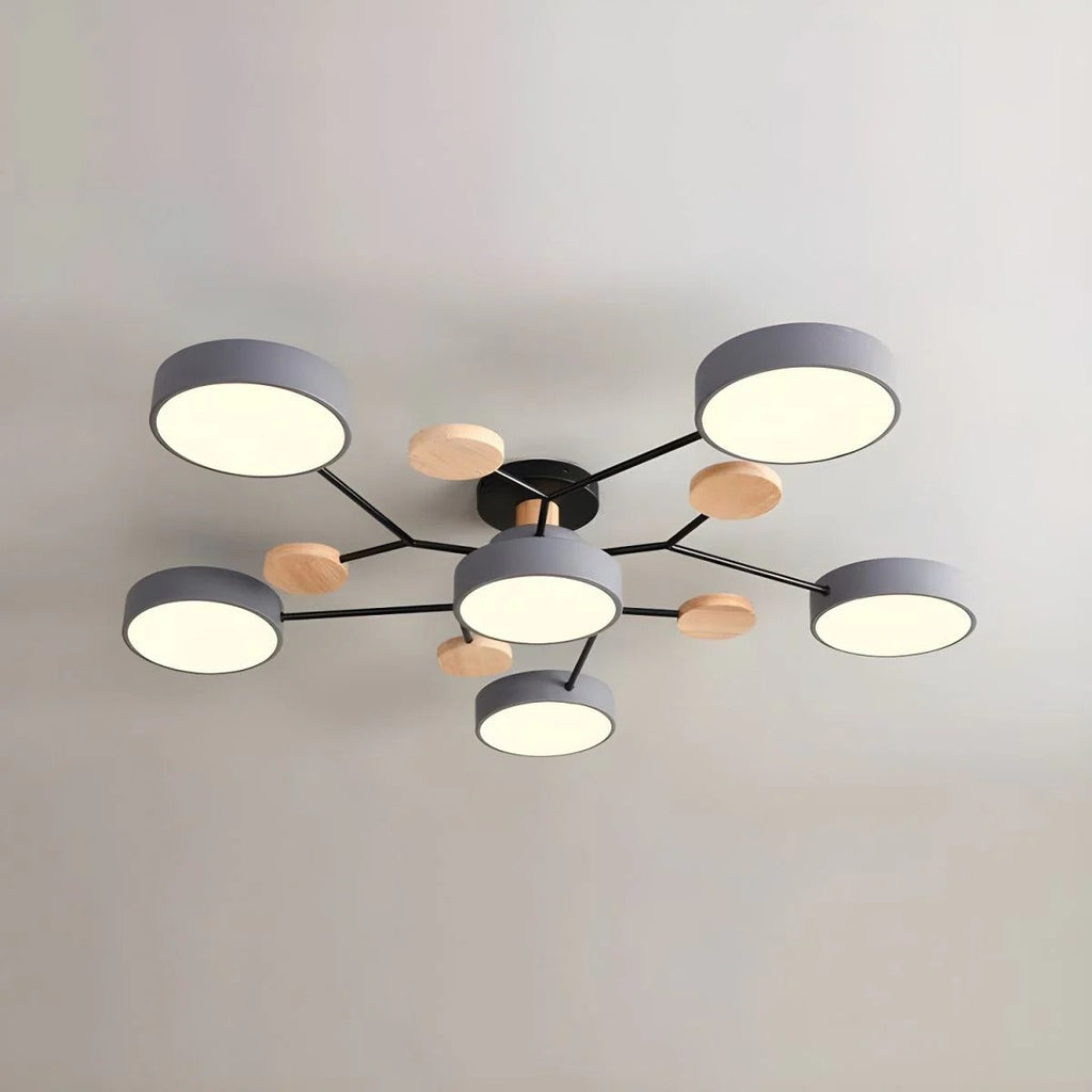 Lampadario Moderno a LED per Soffitto per Soggiorno