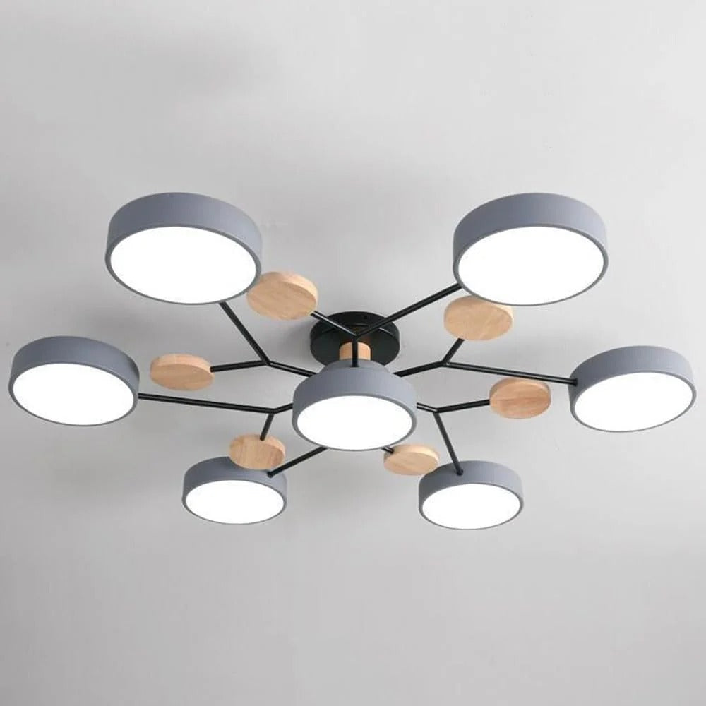 Lampadario Moderno a LED per Soffitto per Soggiorno