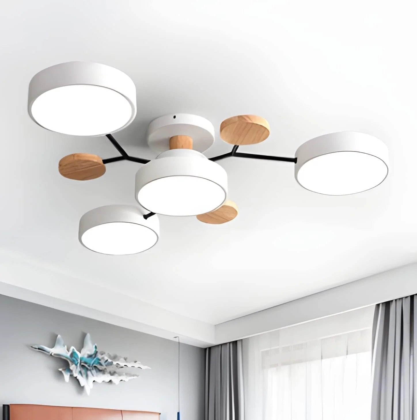 Modern LED Ceiling Light Chandelier for Living Room
