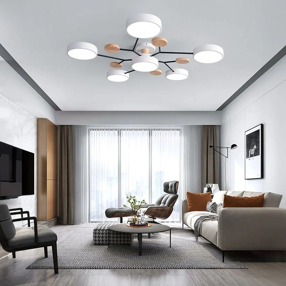 Modern LED Ceiling Light Chandelier for Living Room