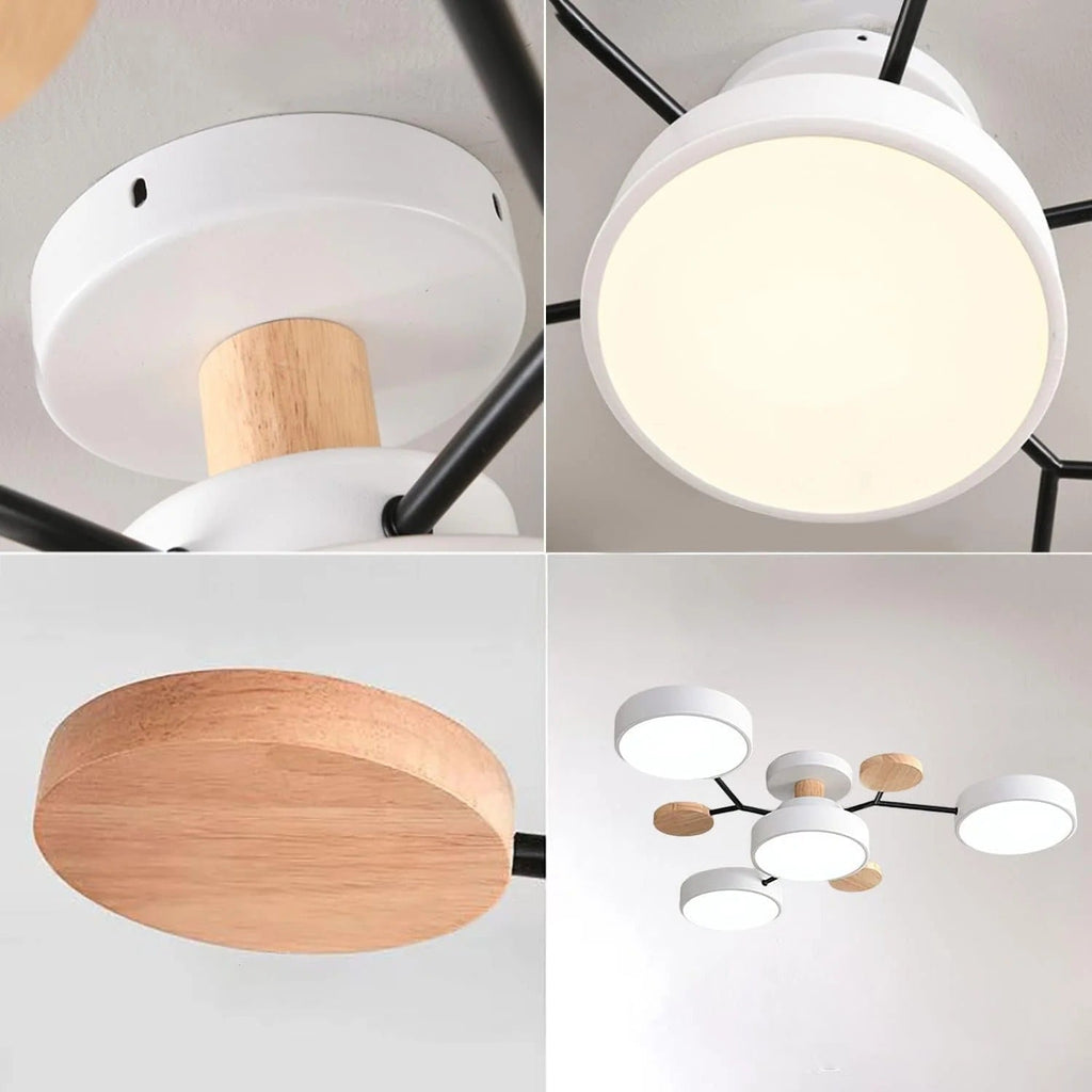 Lampadario Moderno a LED per Soffitto per Soggiorno