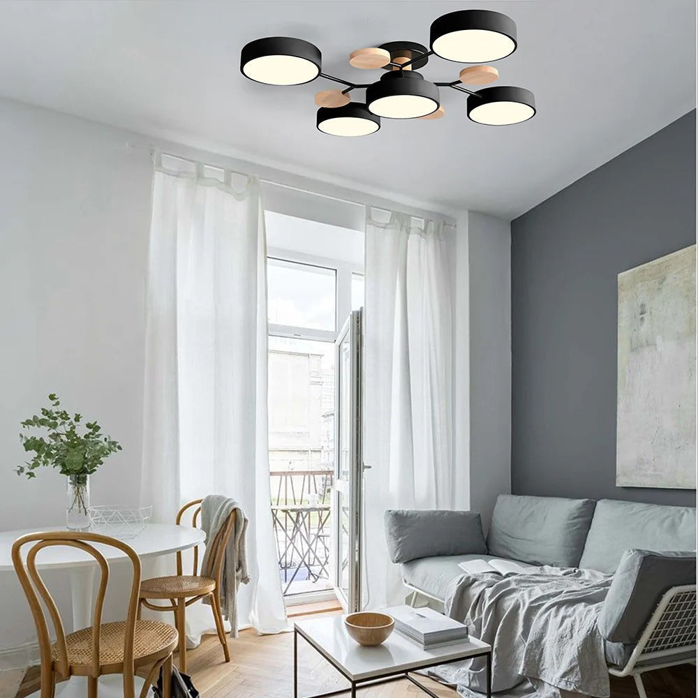 Lampadario Moderno a LED per Soffitto per Soggiorno