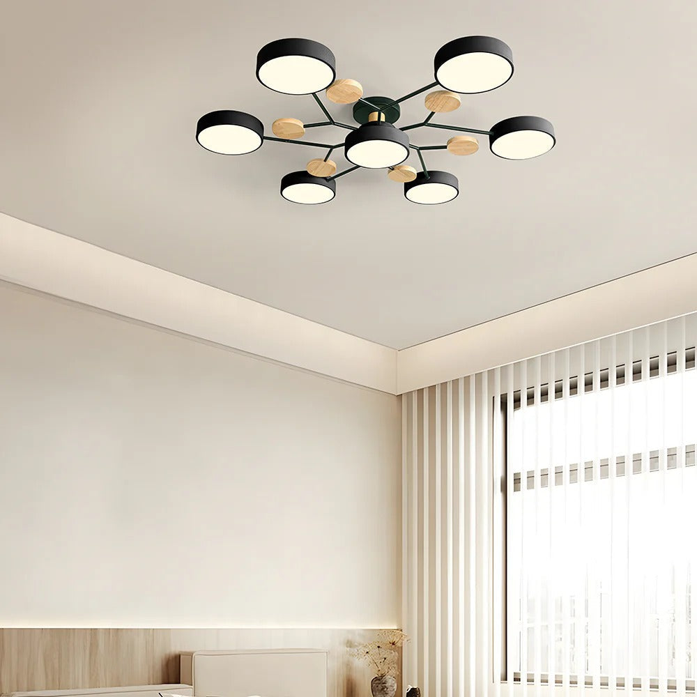 Lampadario Moderno a LED per Soffitto per Soggiorno