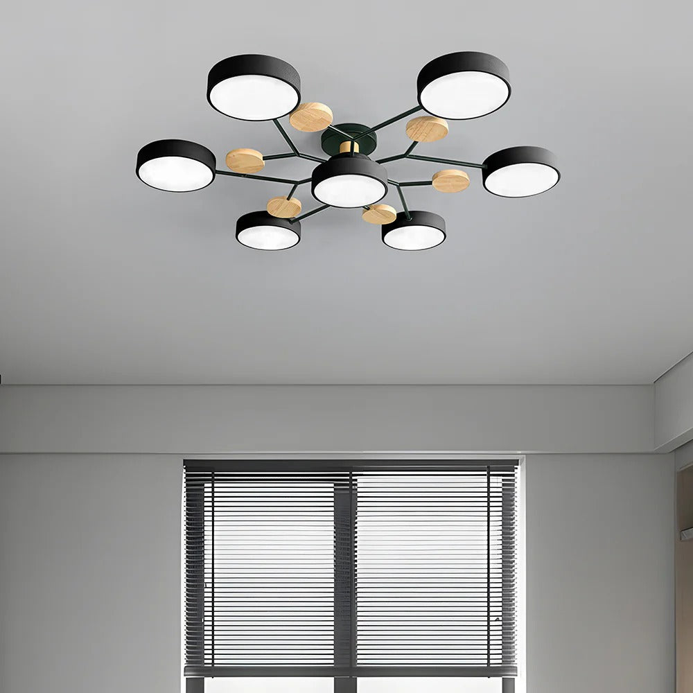 Lampadario Moderno a LED per Soffitto per Soggiorno