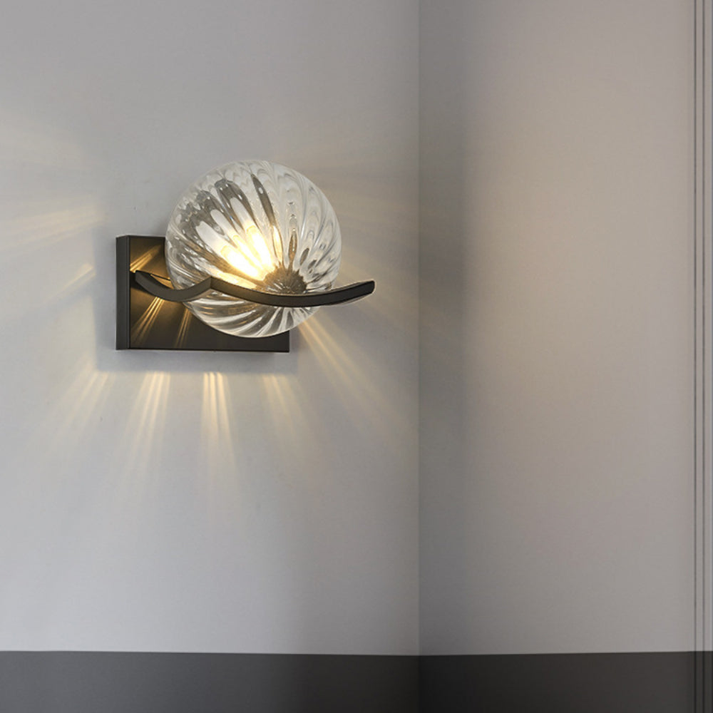 Modern LED Glass Wall Lamp for Home Decor