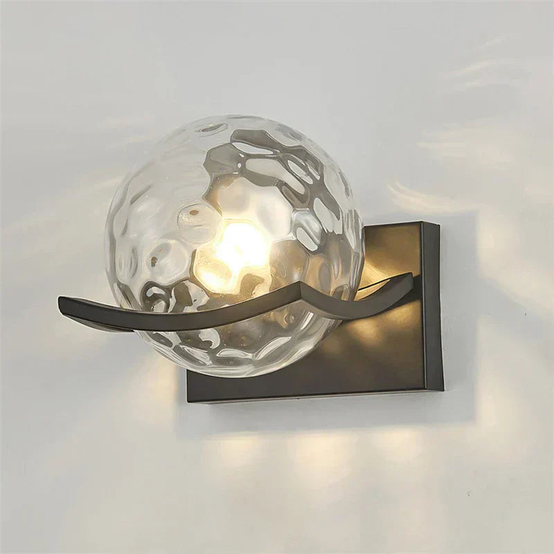 Modern LED Glass Wall Lamp for Home Decor