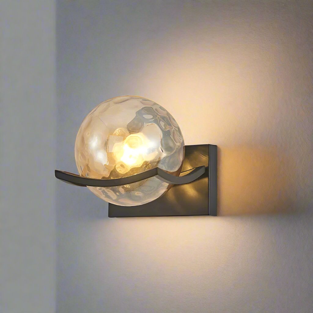 Modern LED Glass Wall Lamp for Home Decor