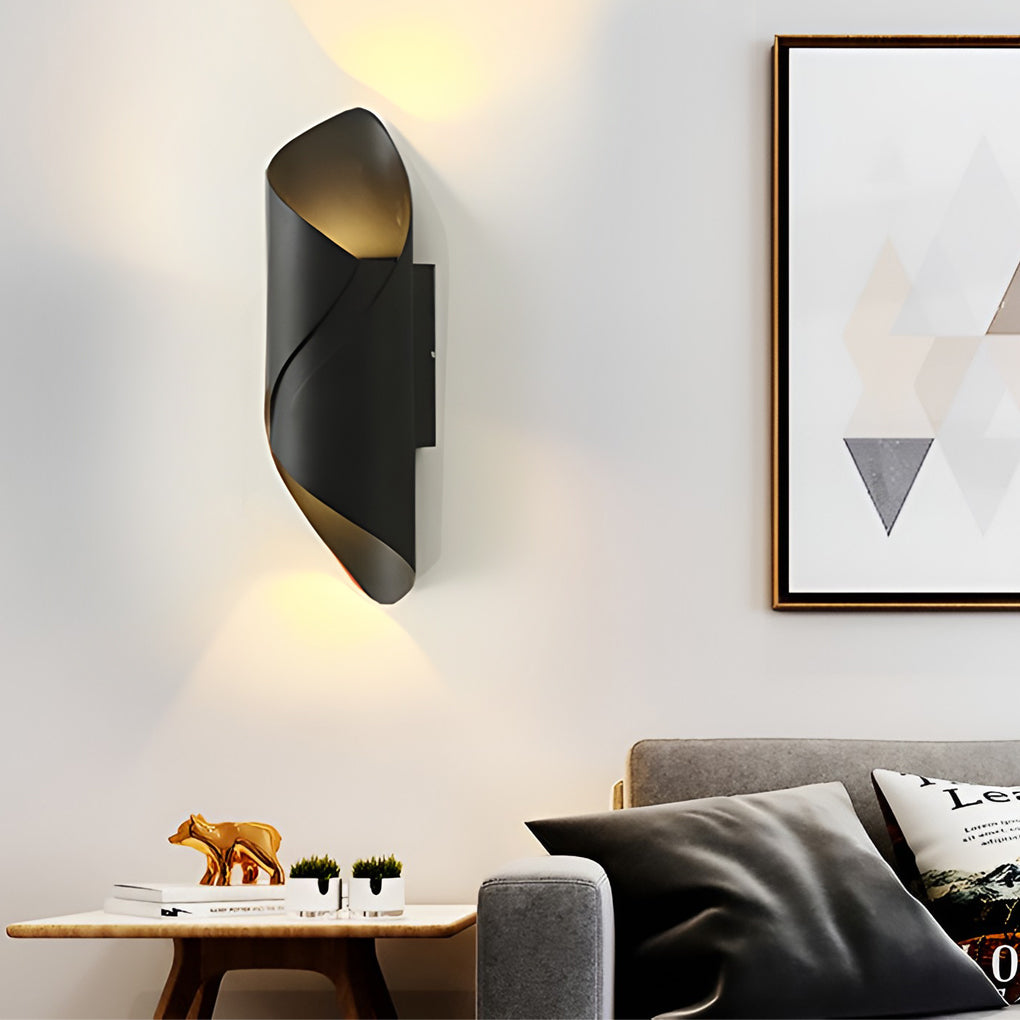 Modern Outdoor Wall Lamp - Waterproof LED Light