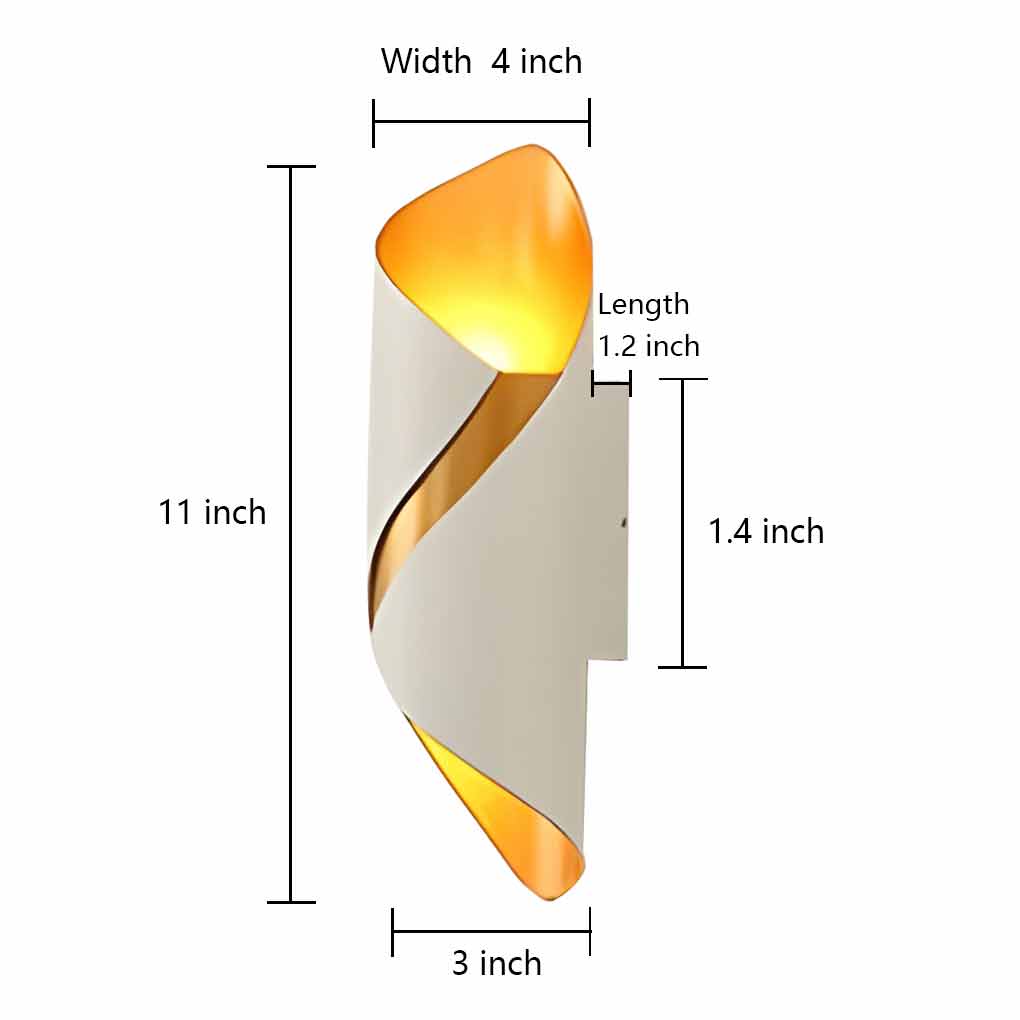 Modern Outdoor Wall Lamp - Waterproof LED Light