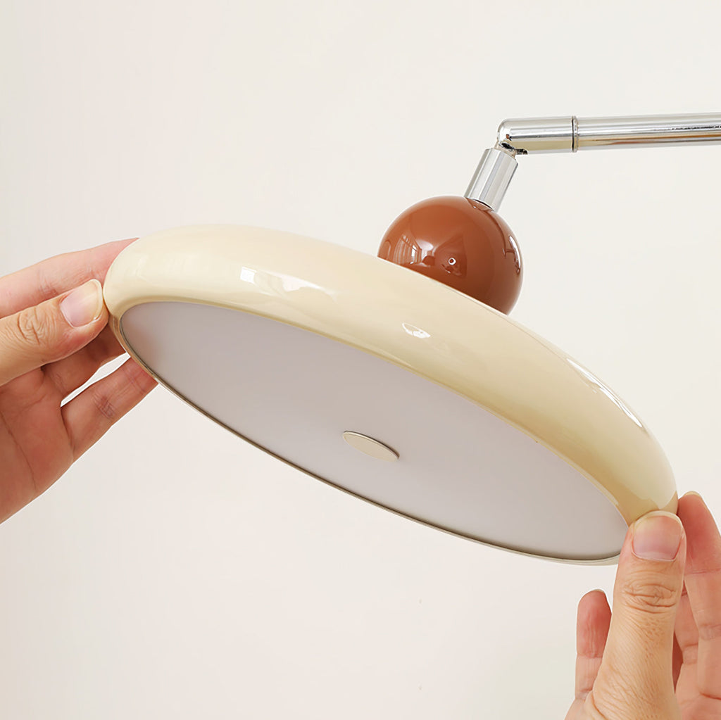 Modern Swing Arm Wall Lamp with Adjustable Design