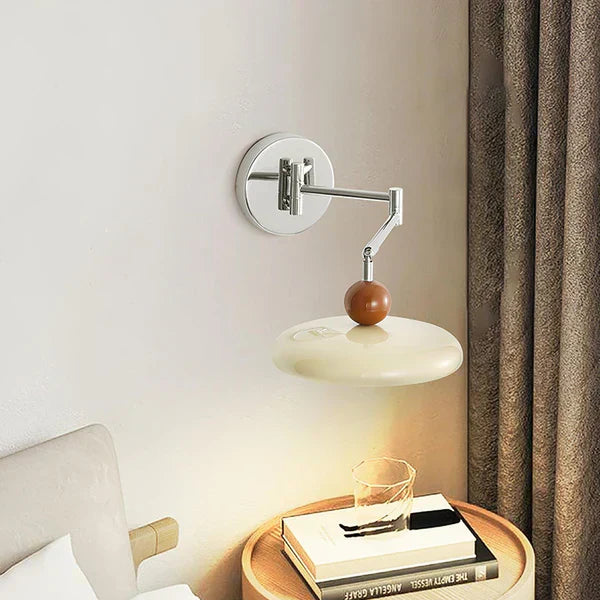 Modern Swing Arm Wall Lamp with Adjustable Design
