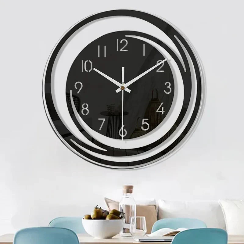 Orologio da Parete con Motivo Geometrico