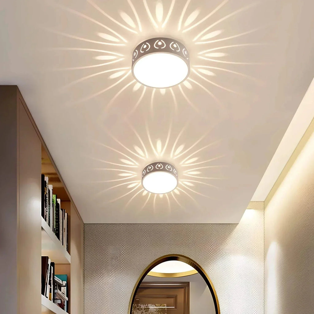 GlowEnchant | Elegante lampada da soffitto per ambienti stilosi