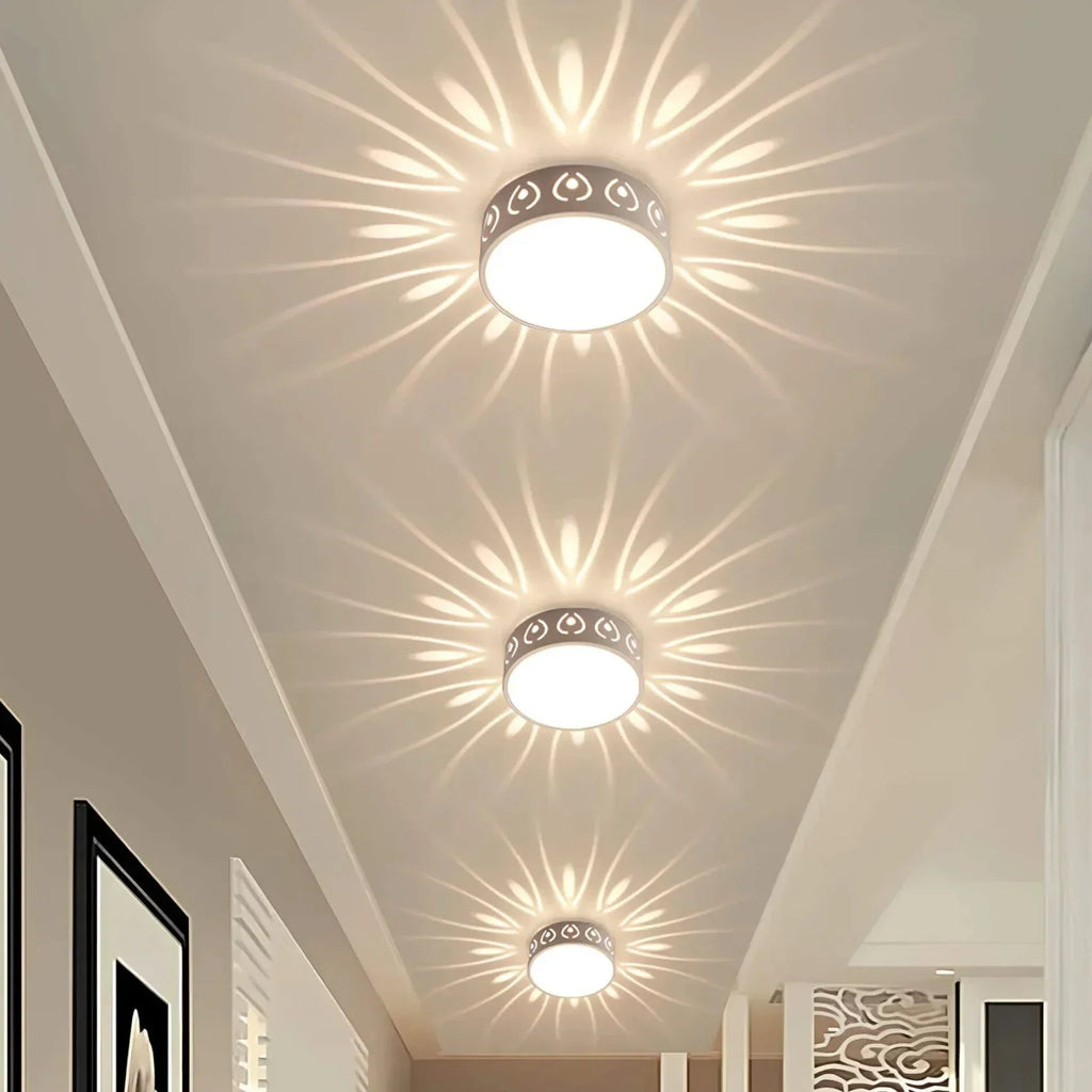 GlowEnchant | Elegante lampada da soffitto per ambienti stilosi