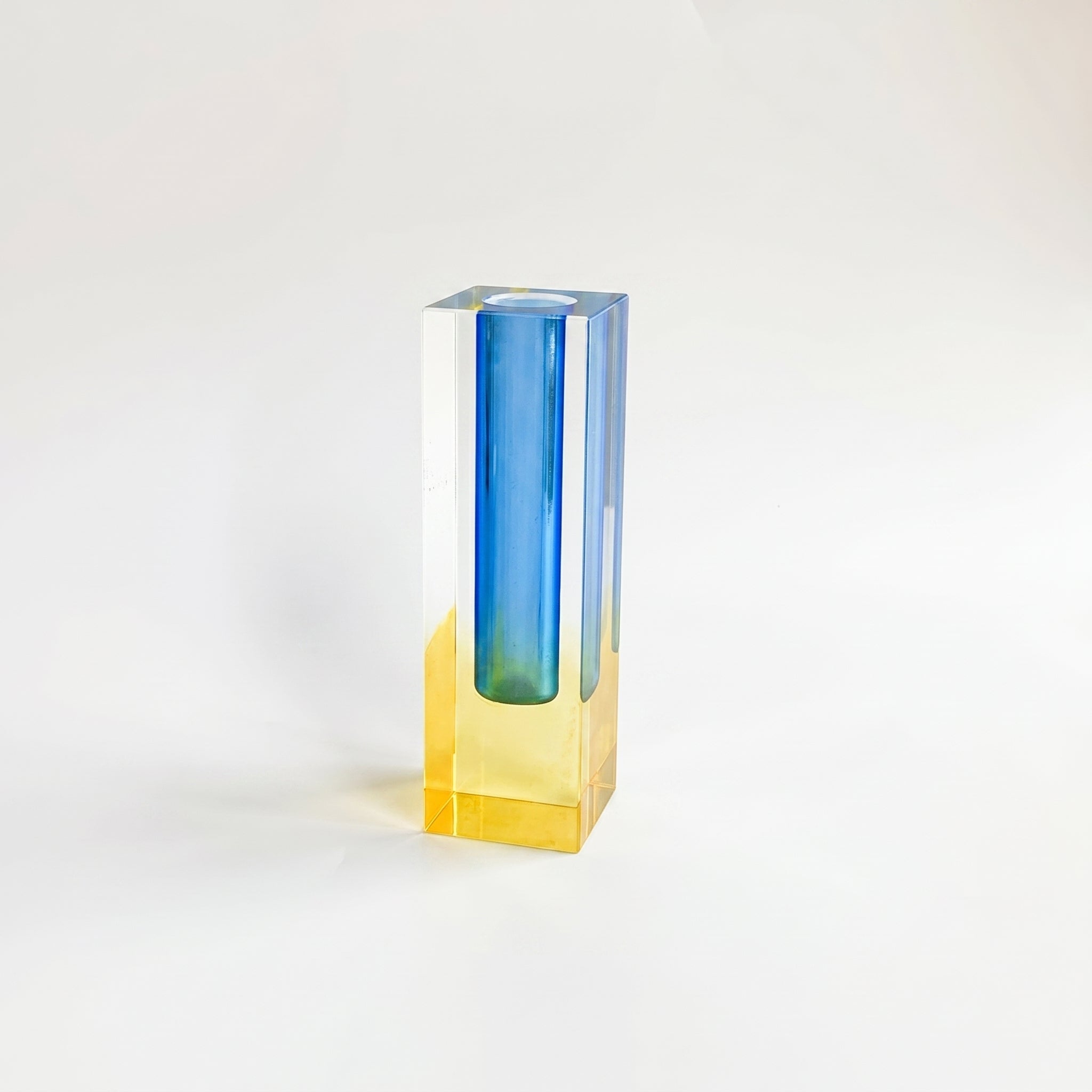 Vaso Prisma Moderno con Sfumature