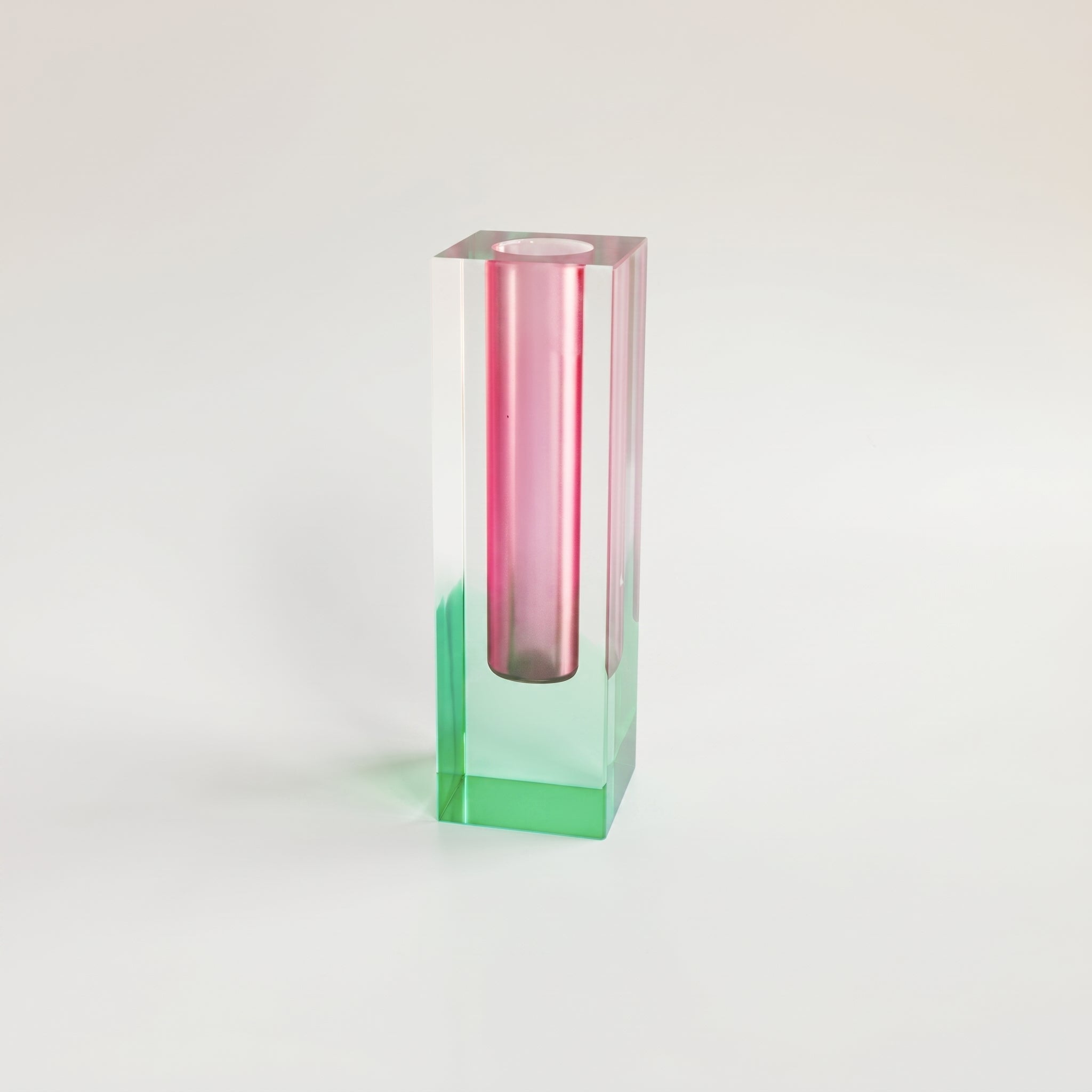 Vaso Prisma Moderno con Sfumature