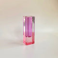 Vaso Prisma Moderno con Sfumature