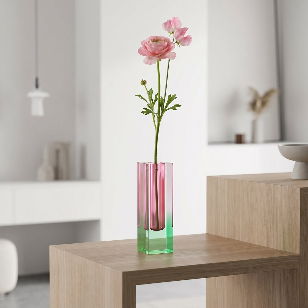 Vaso Prisma Moderno con Sfumature