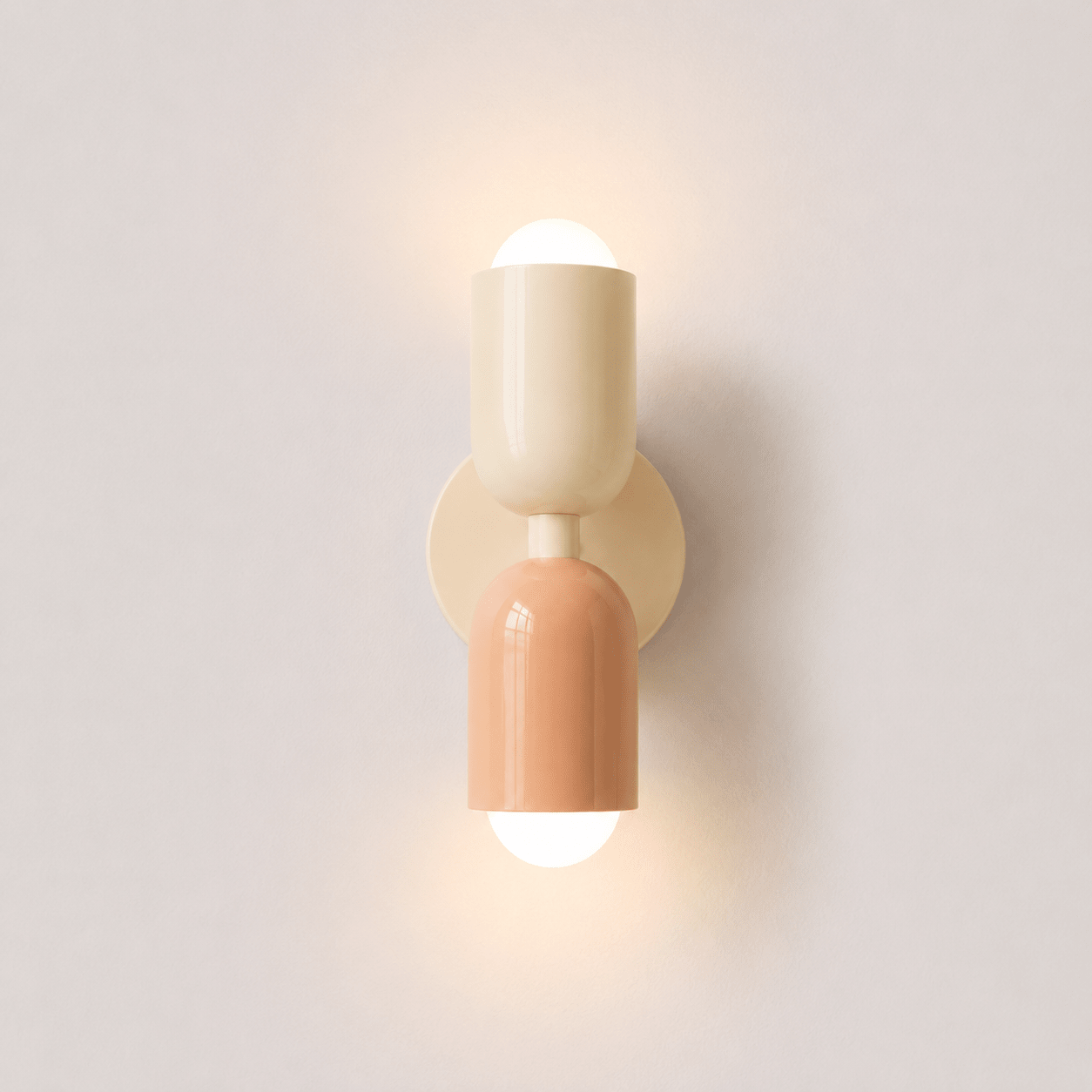 Lampada da parete moderna in design capsule