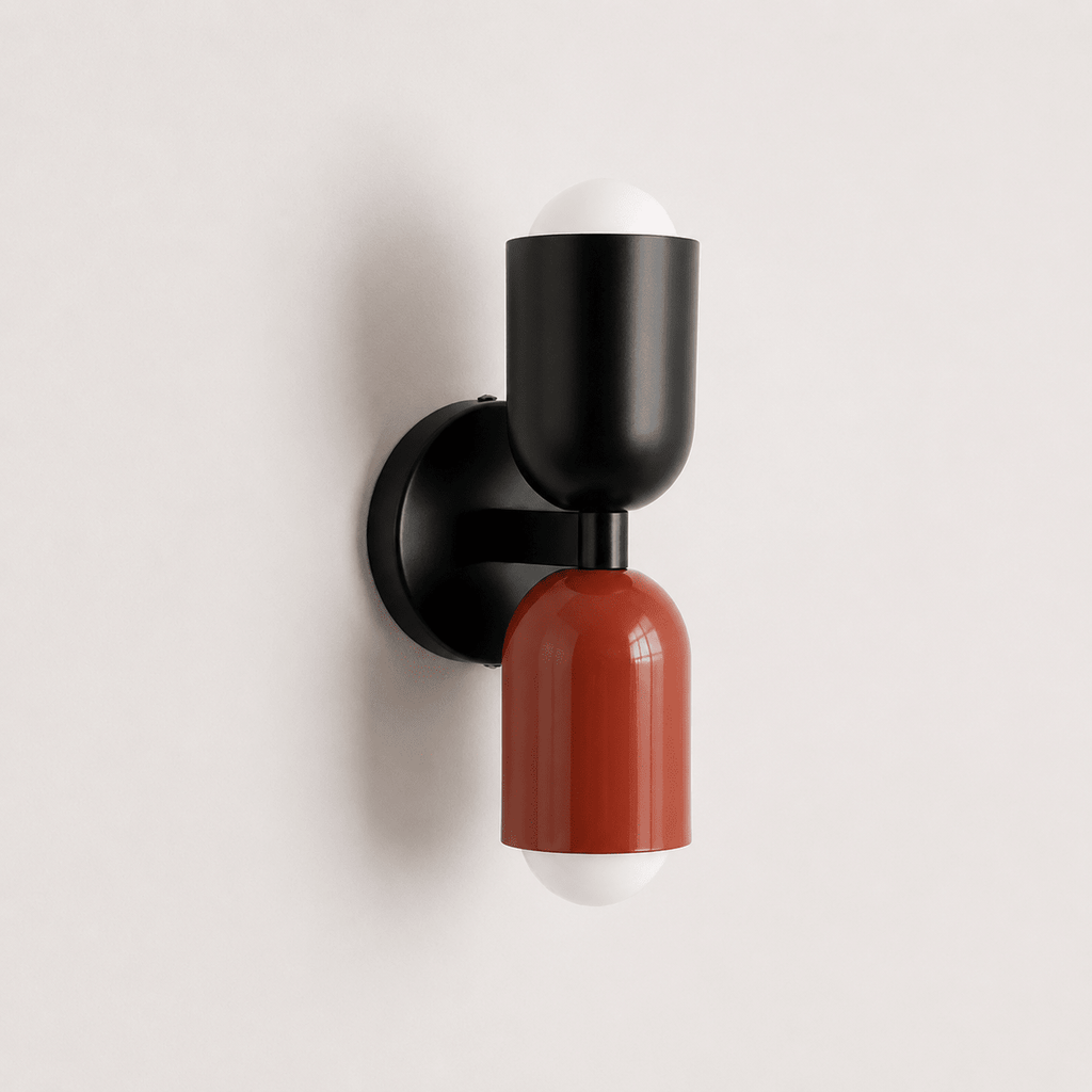 Lampada da parete moderna in design capsule
