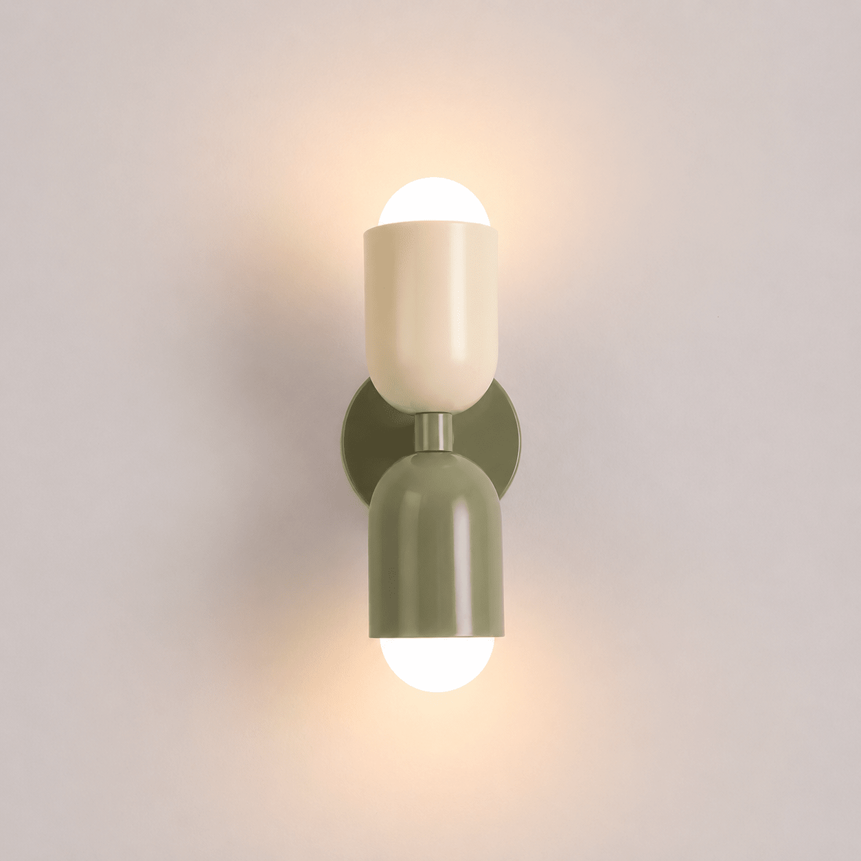 Lampada da parete moderna in design capsule