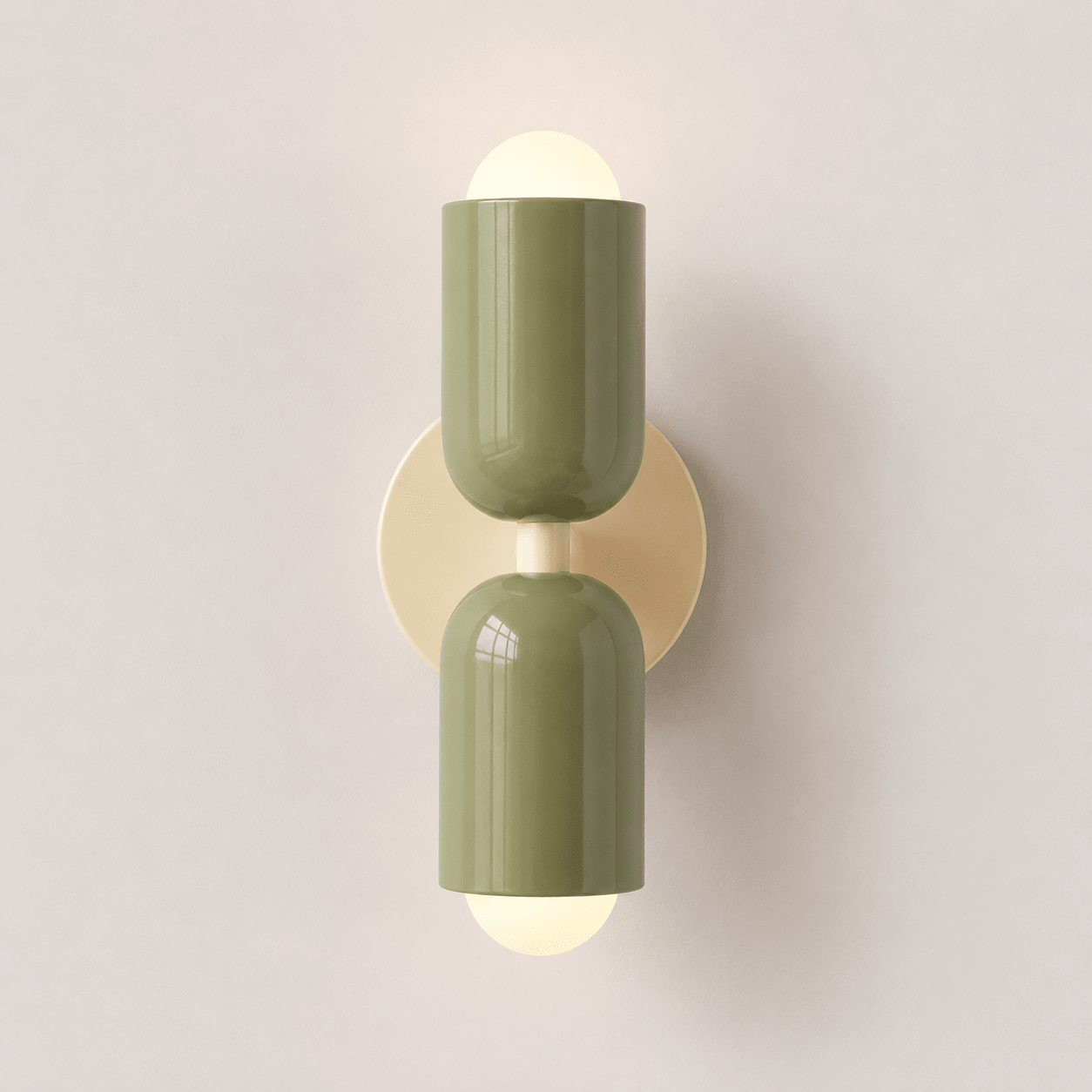 Lampada da parete moderna in design capsule
