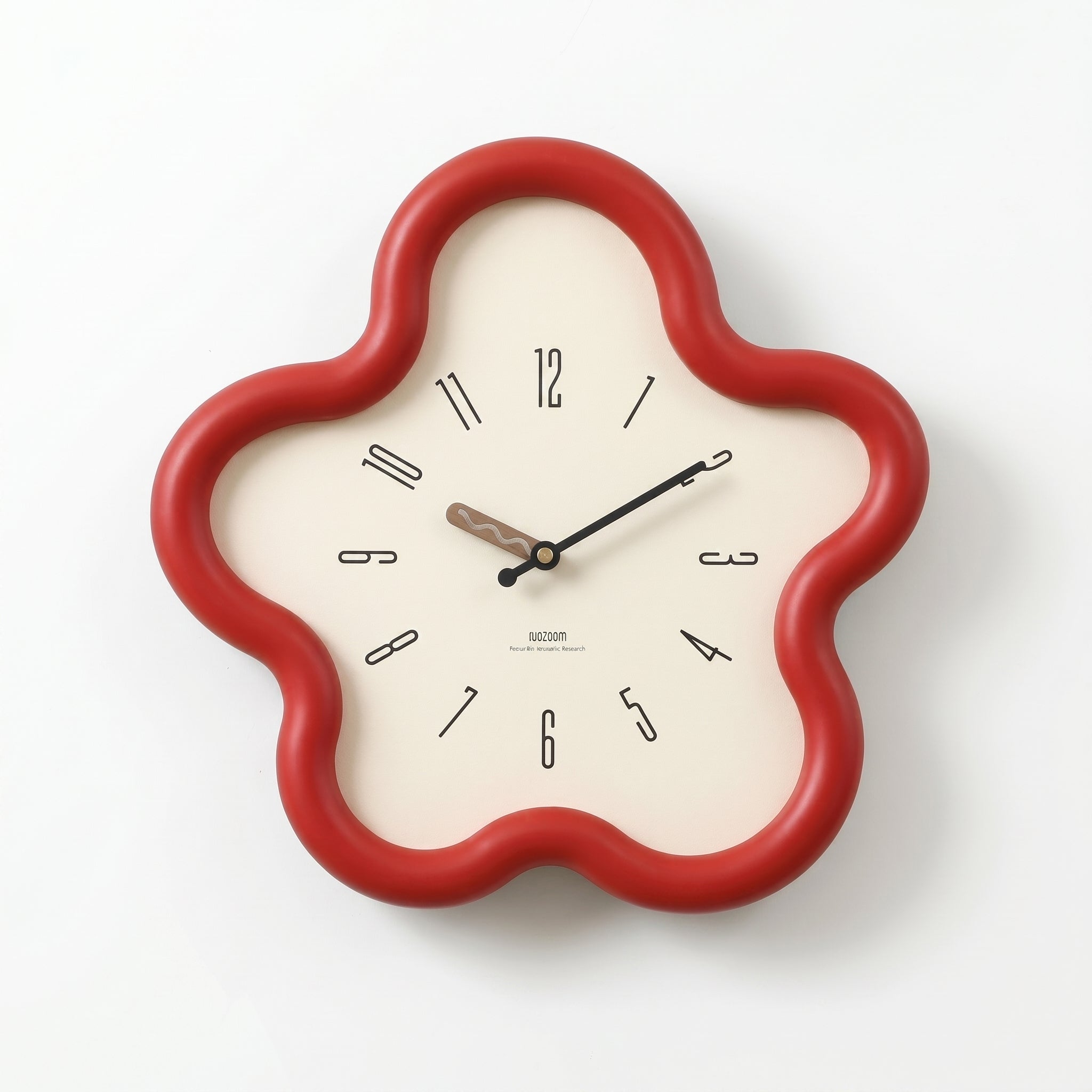 Orologio da parete moderno a forma di fiore