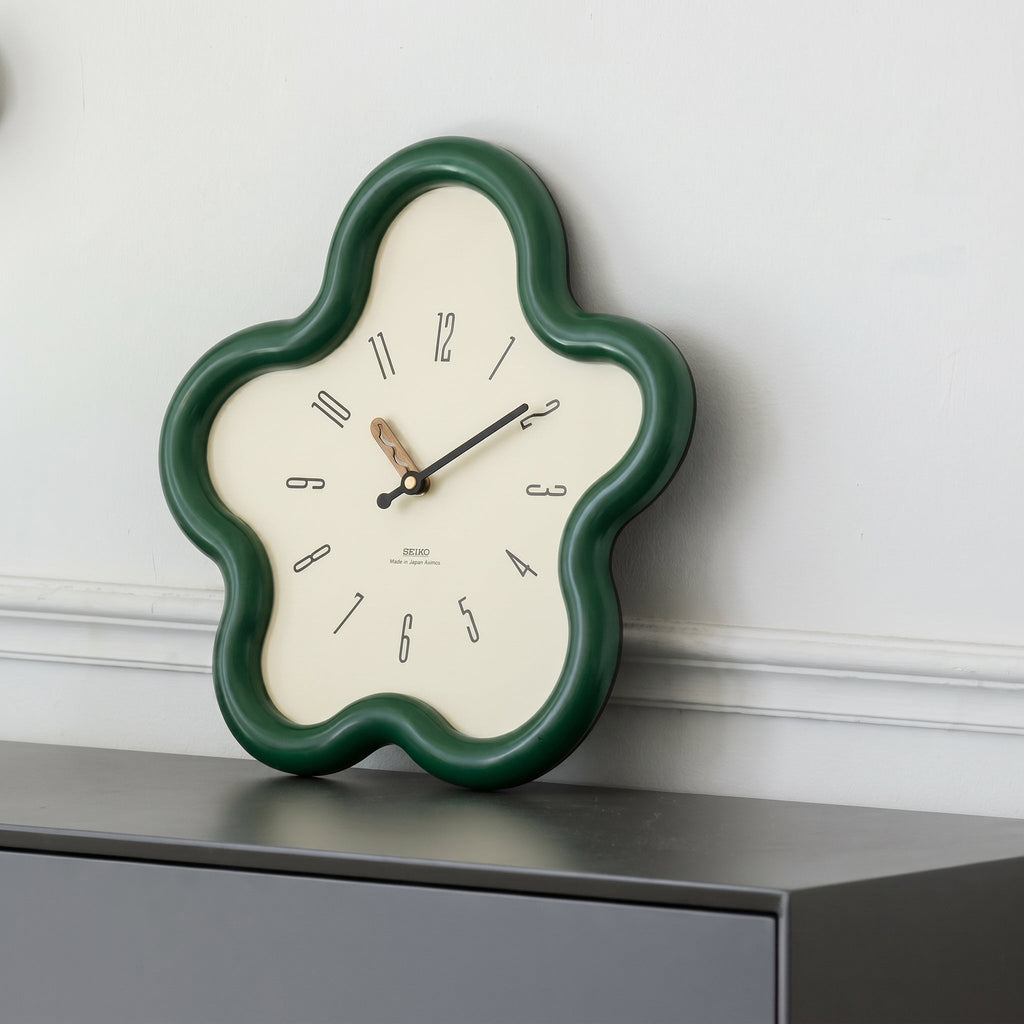 Orologio da parete moderno a forma di fiore