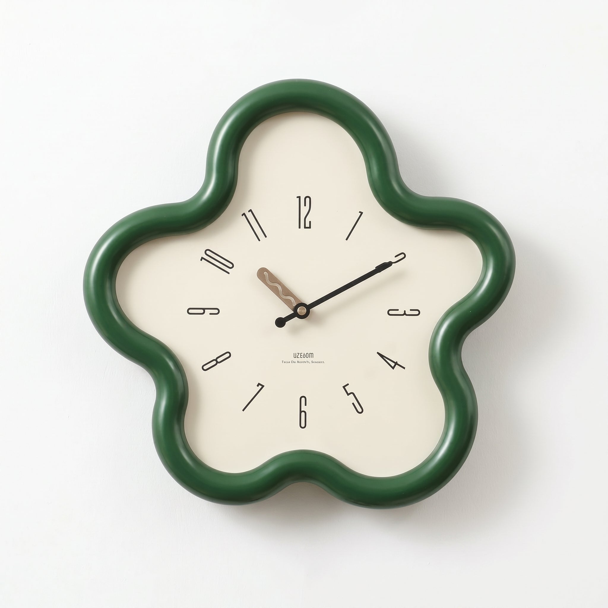 Orologio da parete moderno a forma di fiore