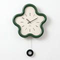 Orologio da parete moderno a forma di fiore