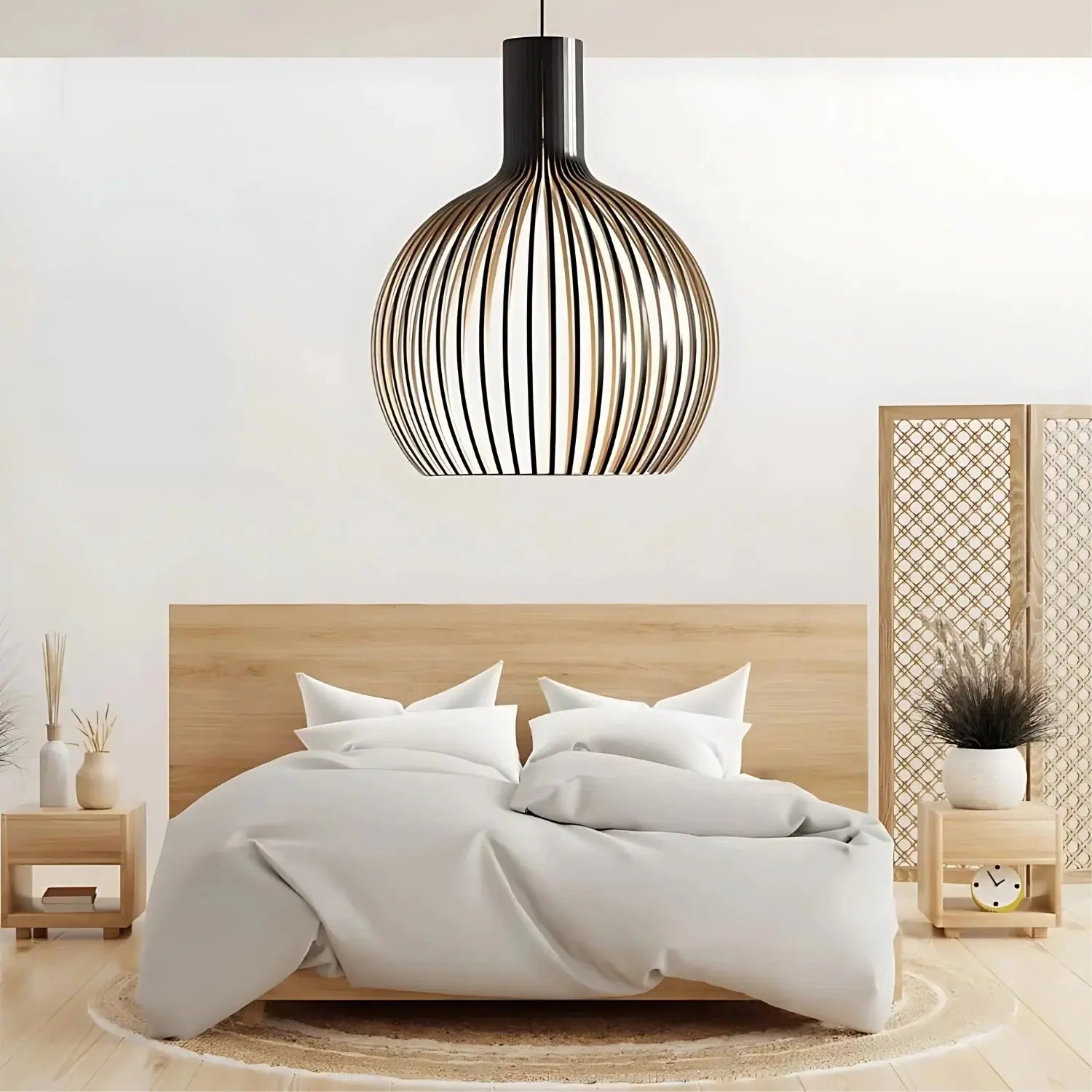 Lampada a sospensione con un tocco di semplicità nordica
