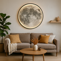 Mavelle | Lampada da Parete Luna Realistica con Illuminazione Ambientale a LED