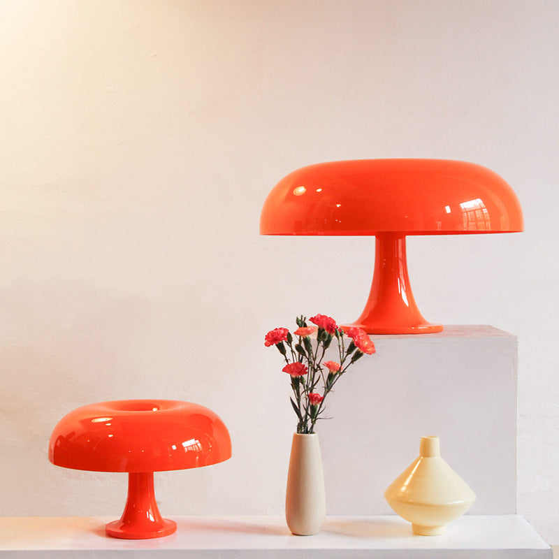 Nordic Minimalist Mushroom Table Lamp with LED