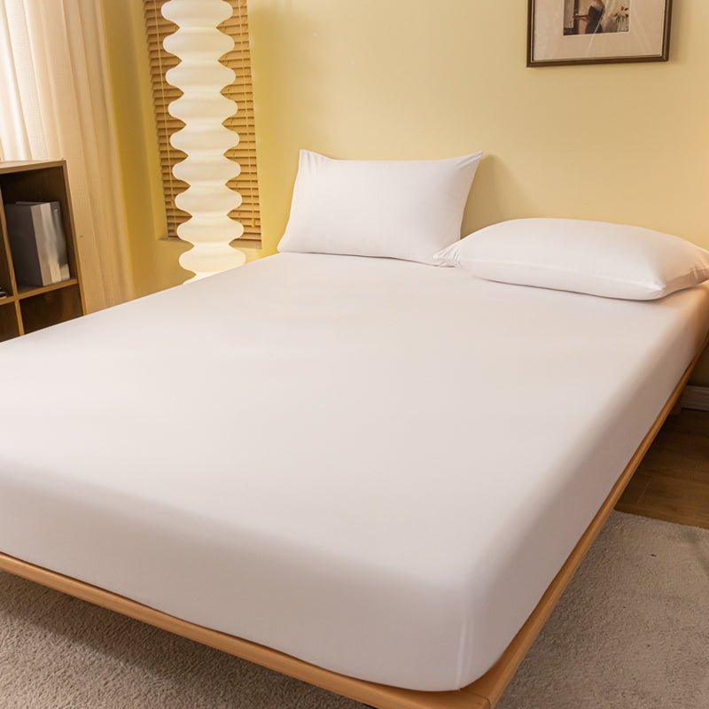 NESTRA – Lenzuolo Fitted in Satin Rinfrescante per Comfort Traspirante in Misura Twin