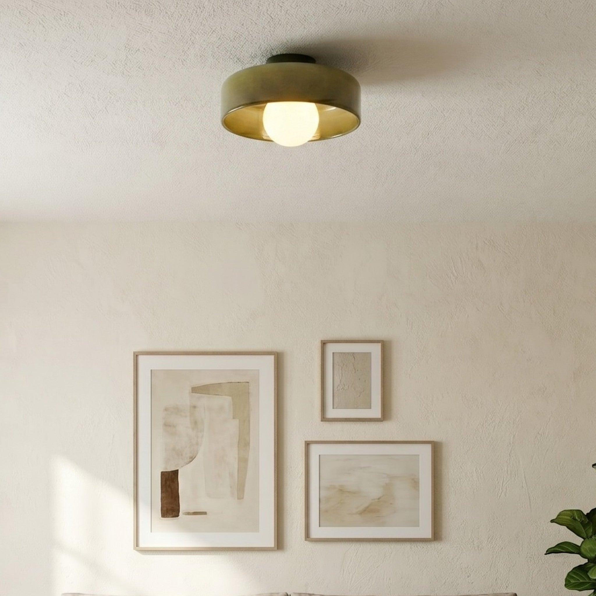 Noah – Lampada da soffitto in vetro in stile nordico