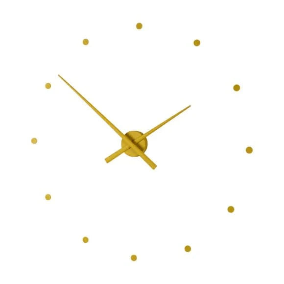 Orologio da Parete Moderno Nero Minimalista 40cm