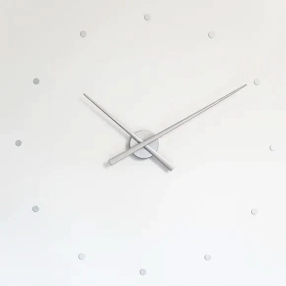 Orologio da Parete Moderno Nero Minimalista 40cm