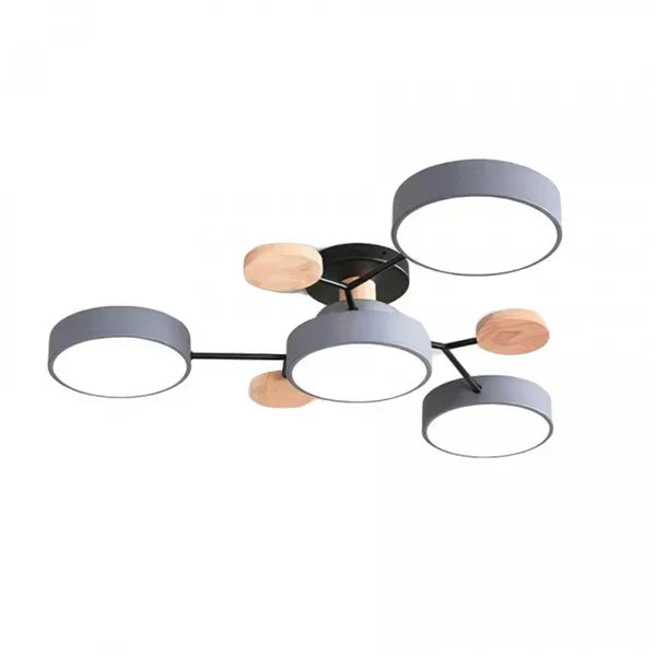 Lampada da soffitto LED ramificata scandinava