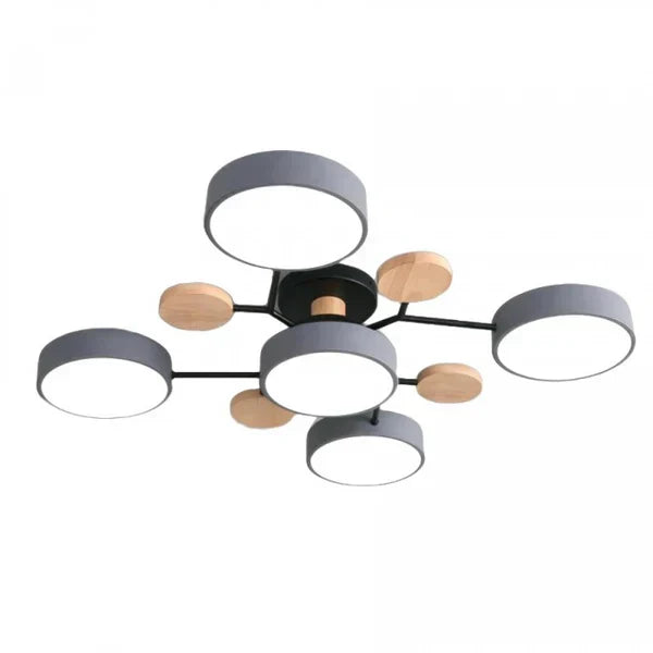 Lampada da soffitto LED ramificata scandinava