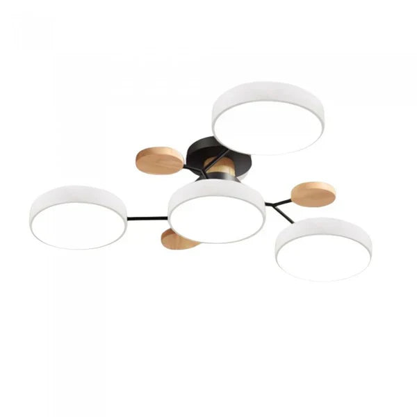 Lampada da soffitto LED ramificata scandinava