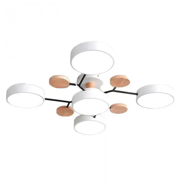 Lampada da soffitto LED ramificata scandinava