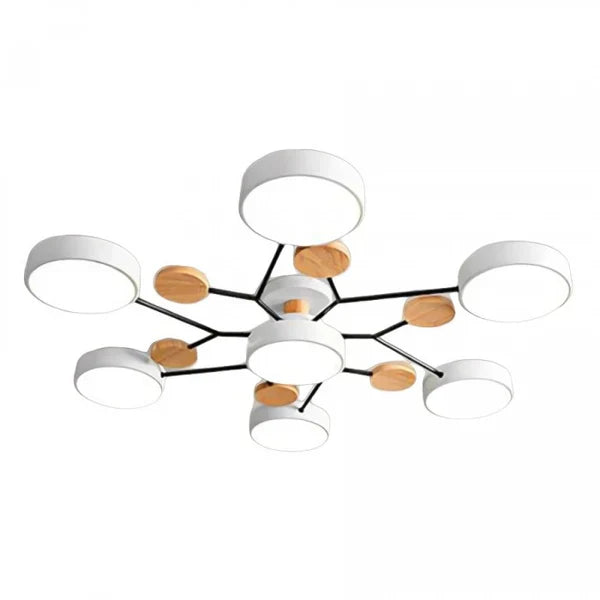 Lampada da soffitto LED ramificata scandinava