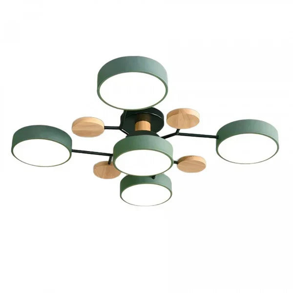 Lampada da soffitto LED ramificata scandinava