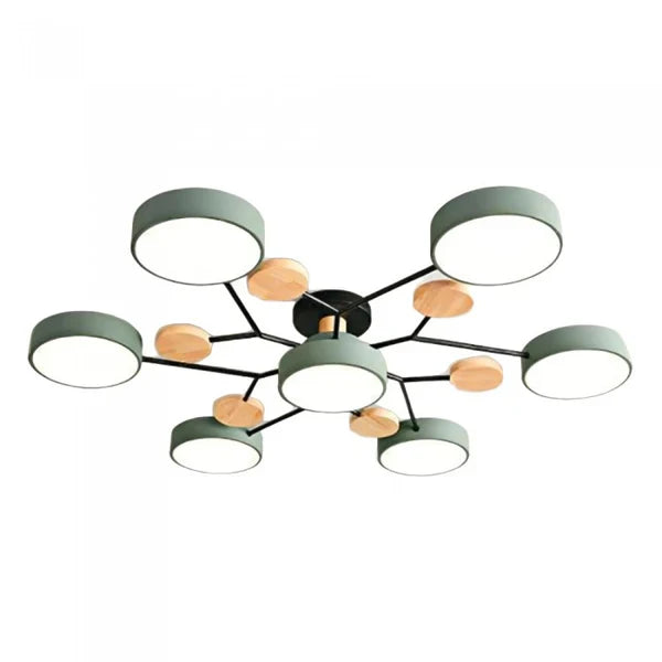 Lampada da soffitto LED ramificata scandinava