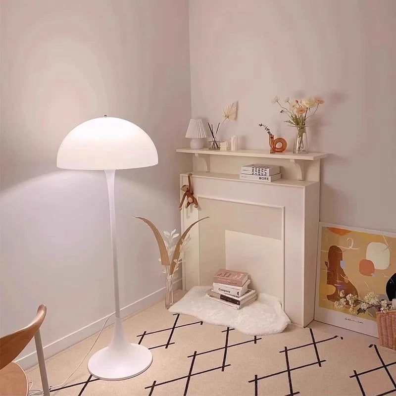 Nordic Danish Designer LED Mushroom Floor Lamp - Modern